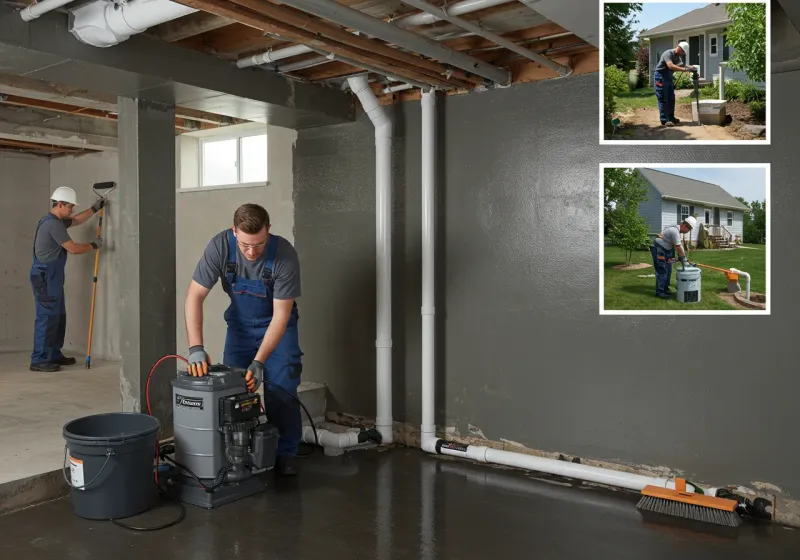 Basement Waterproofing and Flood Prevention process in Gallup, NM